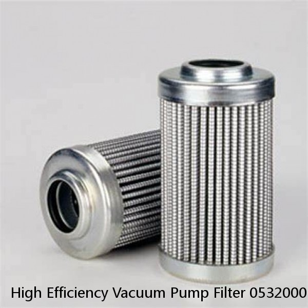 High Efficiency Vacuum Pump Filter 0532000509 0532140157