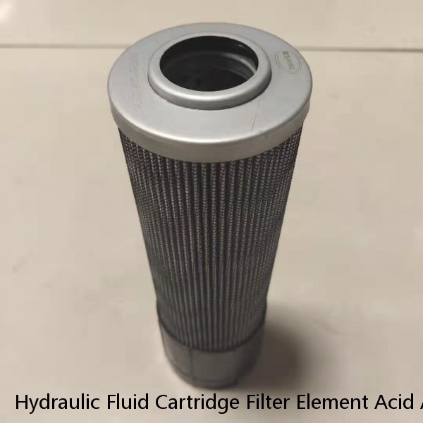 Hydraulic Fluid Cartridge Filter Element Acid And Alkali Metal Stainless Steel