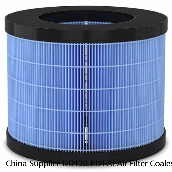China Supplier DD170 PD170 Air Filter Coalescing Elements Replacement Removes Oil Particles and Moisture
