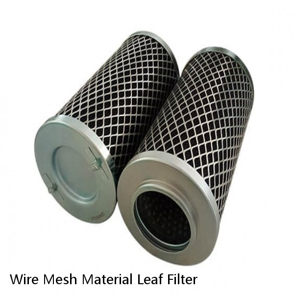Wire Mesh Material Leaf Filter
