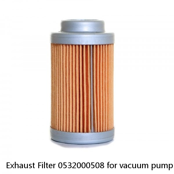 Exhaust Filter 0532000508 for vacuum pump #1 image